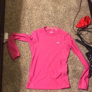 Pink under armor cold gear